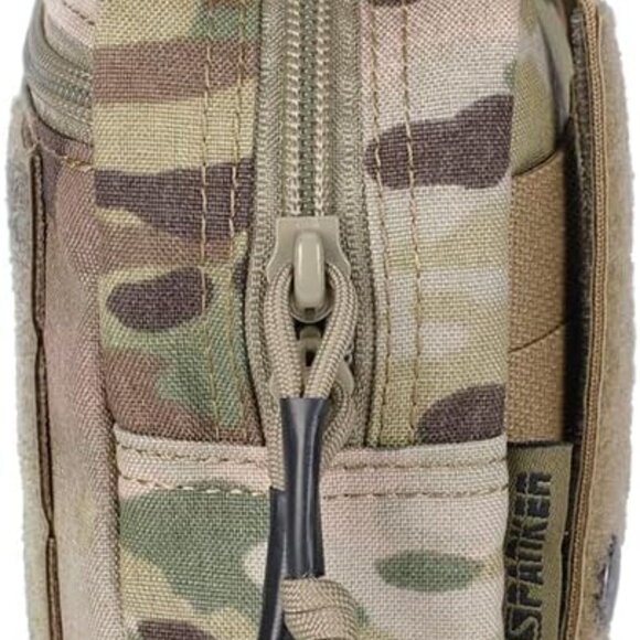 Molle Admin Pouch, EDC Utility Tool Pouch with 1*Tactical Gear Clip and 1*Patch - Picture 4 of 8